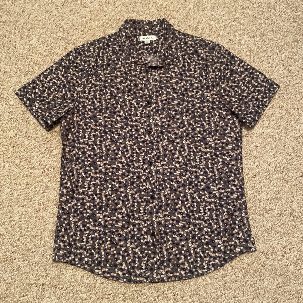 The Rail Floral Print Button Down